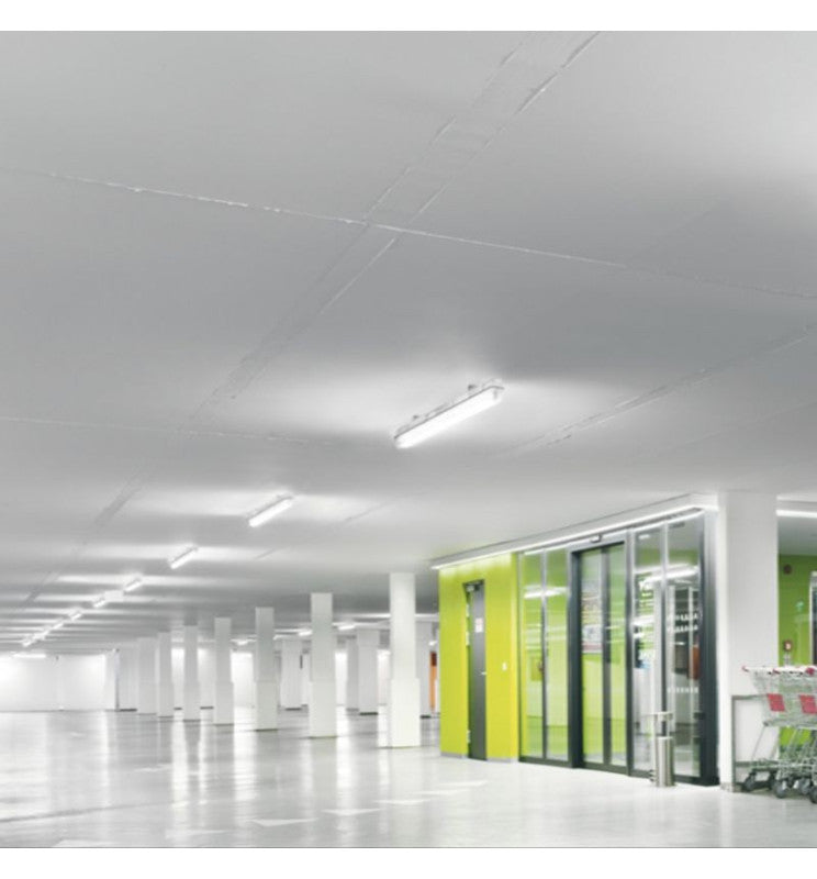 Waterproof Housing for Two LED Tubes 120cm IP65 - LED Batten