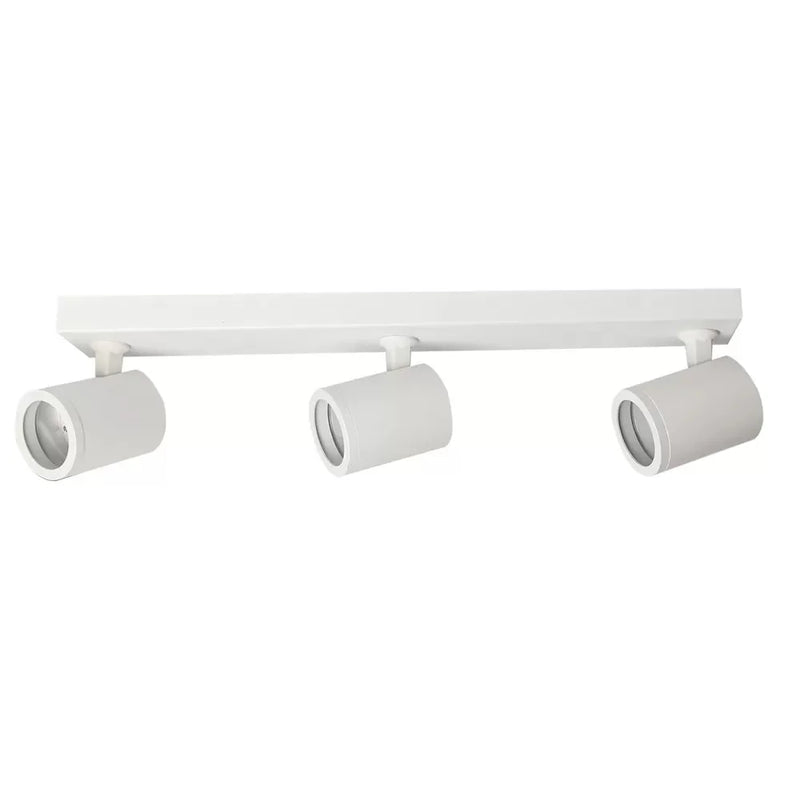 Surface Mounted Adjustable LED Spotlight in White for 3 Phase GU10 - LED ceiling lighting