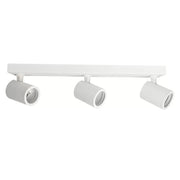 Surface Mounted Adjustable LED Spotlight in White for 3 Phase GU10 - LED ceiling lighting