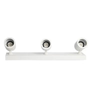 Surface Mounted Adjustable LED Spotlight in White for 3 Phase GU10 - LED ceiling lighting