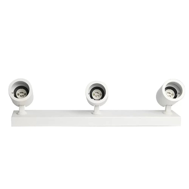 Surface Mounted Adjustable LED Spotlight in White for 3 Phase GU10 - LED ceiling lighting