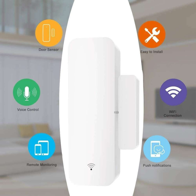 WiFi Door and Window Alarm Sensor - Security System Sensors - Non-lighting Products